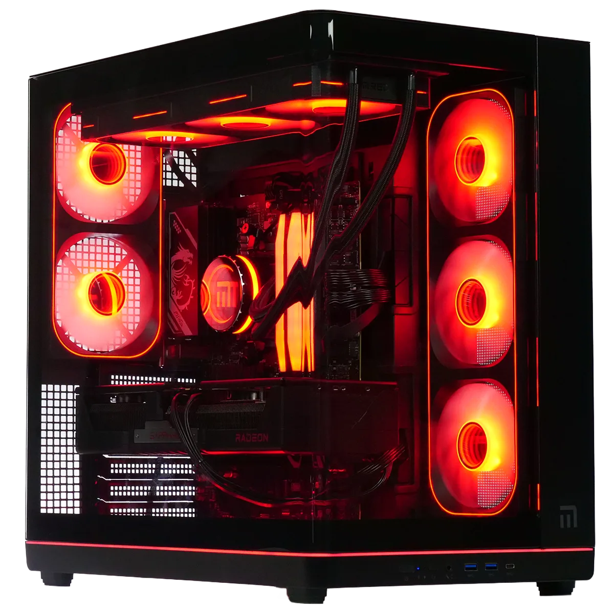 MASTER - R7 9800X3D/9070XT/32Go/2To, vue 1