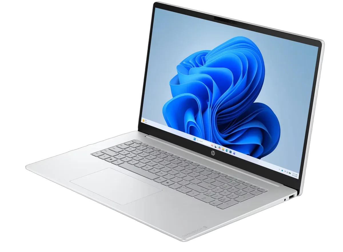 HP 17-dp0030nf - 17.3" FHD Ryzen 5 130 24Go 512Go W11 — vue 3