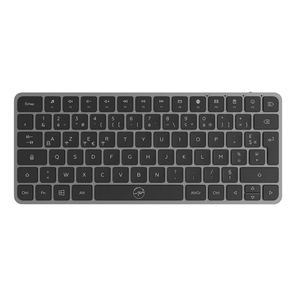 Mobility Lab KP430W Mini 75% - Membrane - Sans-Fil - Gris — vue 1