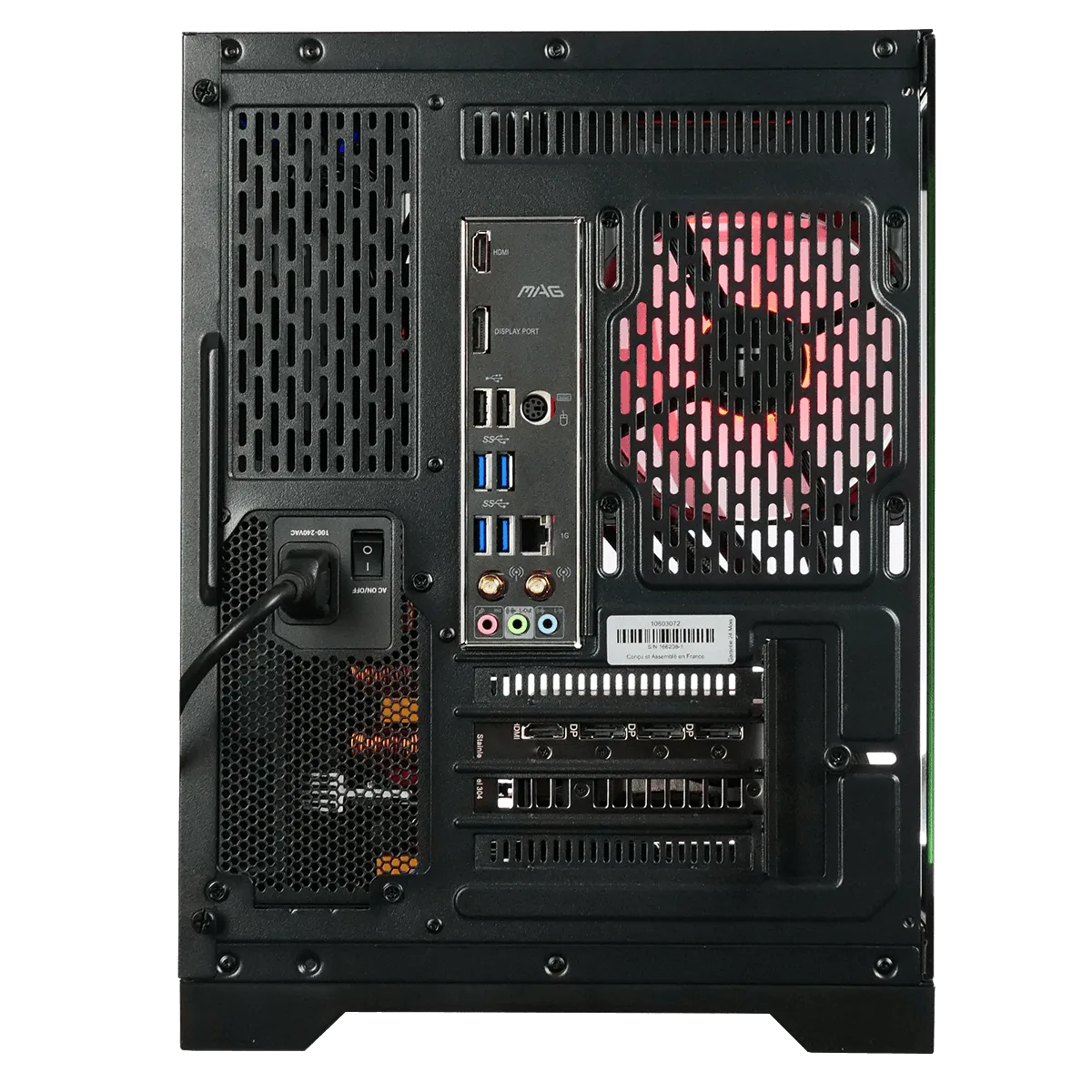 HADES - R7-5700X/5070/32Go/1To — vue 5