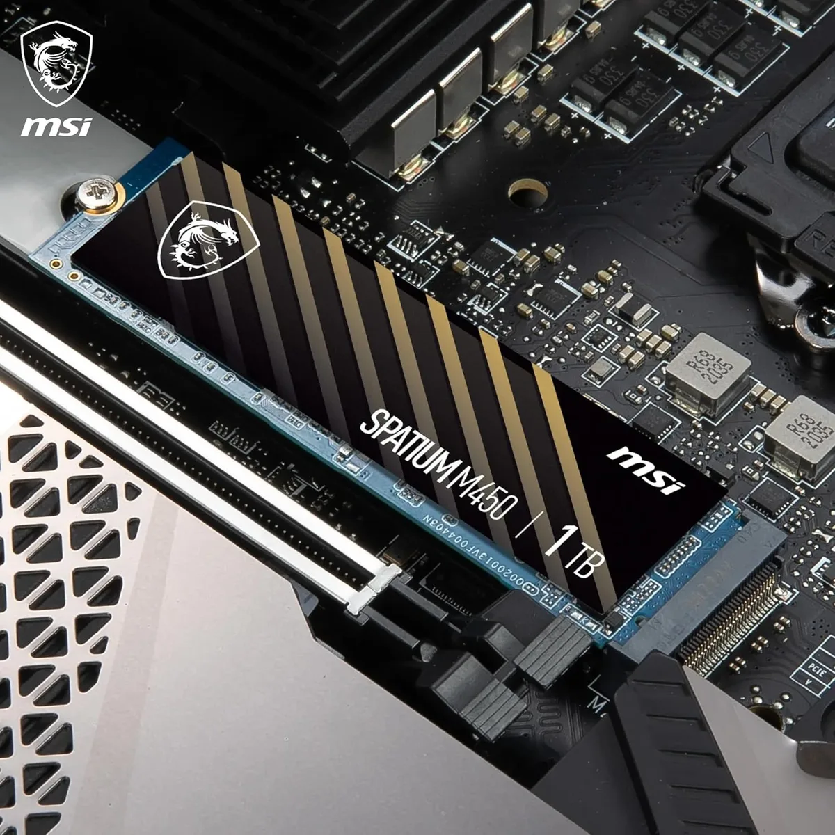 MSI 1To M.2 NVMe Gen4 - SPATIUM M450 V1, vue 7