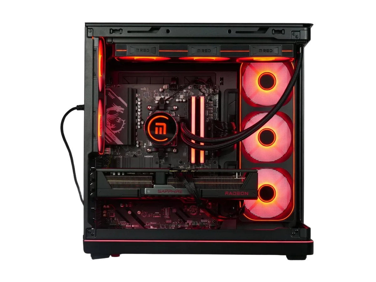 MASTER - R7 9800X3D/9070XT/32Go/2To, vue 2