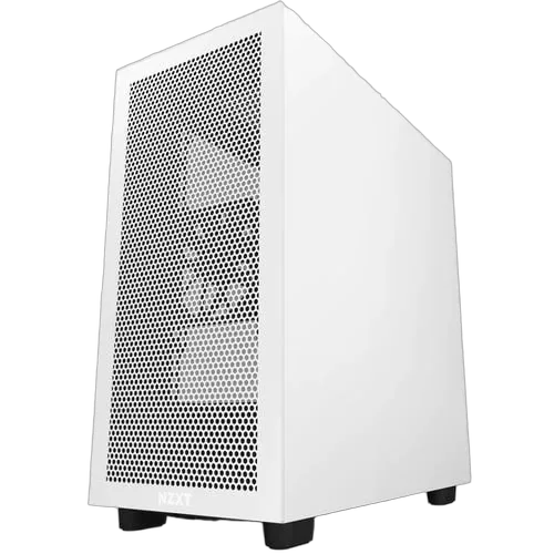 NZXT H7 Flow Noir / Blanc - MT/Sans Alim/ATX-Seconde Vie — vue 1