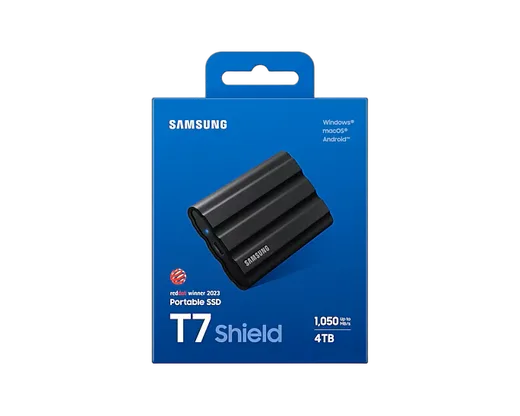 Samsung T7 SHIELD 4To Black — vue 8