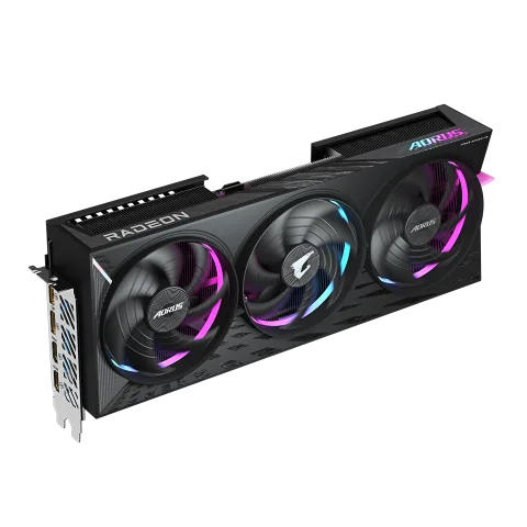 Gigabyte AORUS Radeon RX 9070 XT ELITE 16G — vue 5