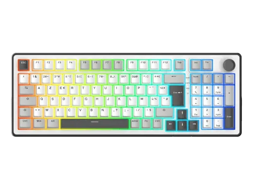 The G-LAB Keyz Elite 400 Blanc/Gris + Kult Elite M100