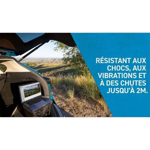 Crucial CT500X6SSD9 USB-C 3.2 500Go — vue 3