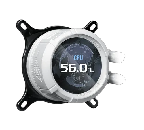 Asus ROG STRIX LC III 360 ARGB LCD - 360mm - Blanc