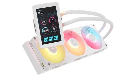Corsair iCUE LINK TITAN II 360 RX LCD - 360mm - Blanc