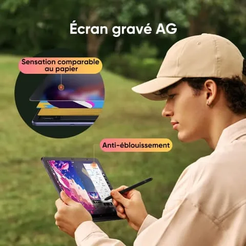 XPPEN Magic Drawing Pad 9494G_EU - 2540LPI - 12" - Violet, vue 7