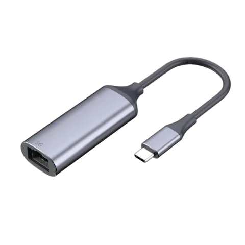 Convertisseur USB-C vers RJ45 - 0,13m - Gris