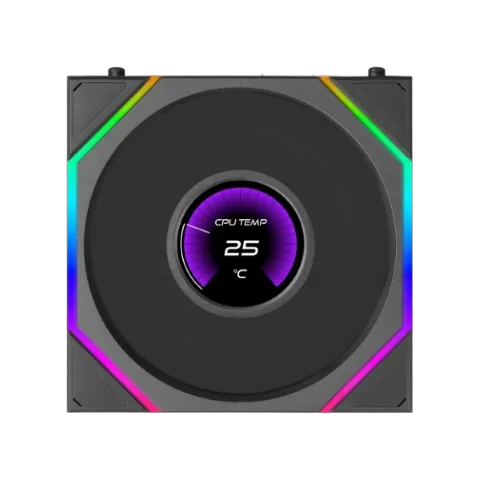 Lian-Li Uni Fan TL LCD FLEX Reverse RGB - 120mm - Noir, vue 6