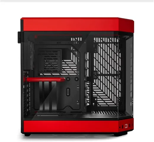Hyte Y-60 Rouge - MT/Sans alim/ATX