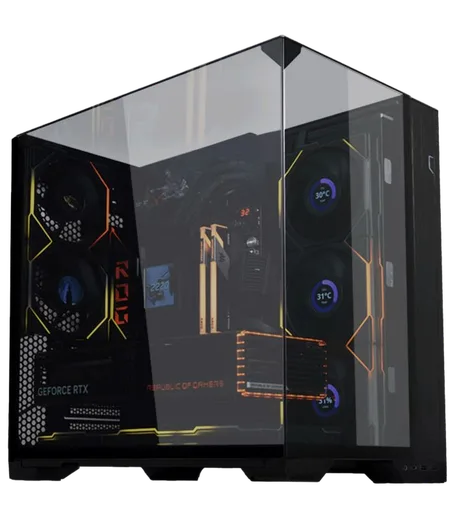 O11 Vision Noir - MT/Sans Alim/E-ATX
