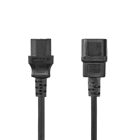 Nedis Rallonge IEC C14 vers IEC C13 - 2m - Noir