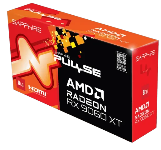 Sapphire Pulse Radeon RX 9060 XT GAMING OC 8GB