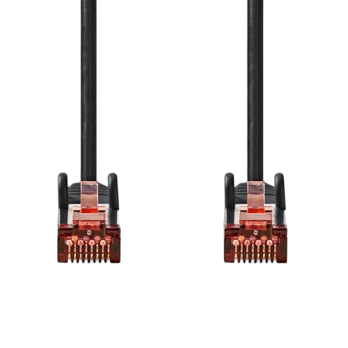 Nedis Cable RJ45 male/male - CAT6 S/FTP - Noir - 2m