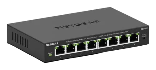 Netgear 8PT GIGABIT PLUS SWITCH GS308E