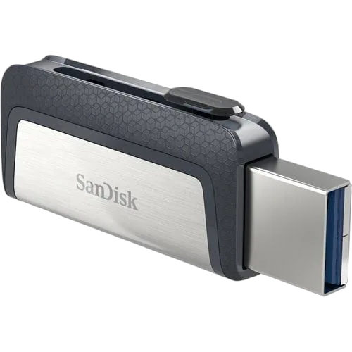 Sandisk Clé 64Go USB 3.1 + Type C Ultra