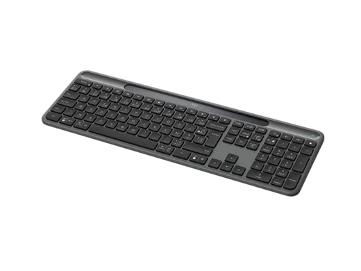 Logitech Signature Slim Solar+ K980 - Membrane - Sans-Fil - Noir