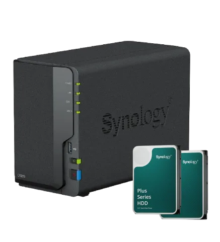 Synology DS223 - 2 Baies avec 2 Disques de 2 To — vue 1