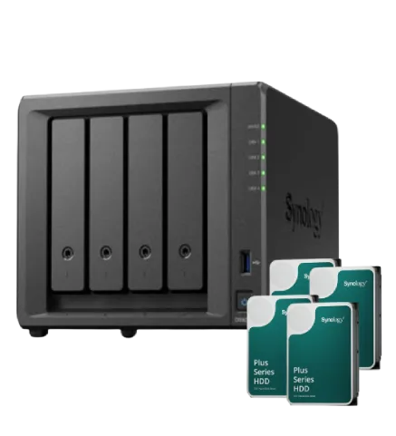 Synology DS923+ - 4 Baies avec 4 Disques de 4 To — vue 1