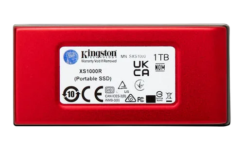 Kingston XS1000 Red USB-C 3.2 1To