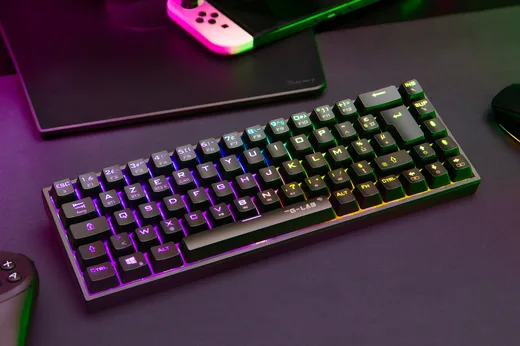 The G-LAB Keys Titanium 65% RGB - Triple mode - Noir
