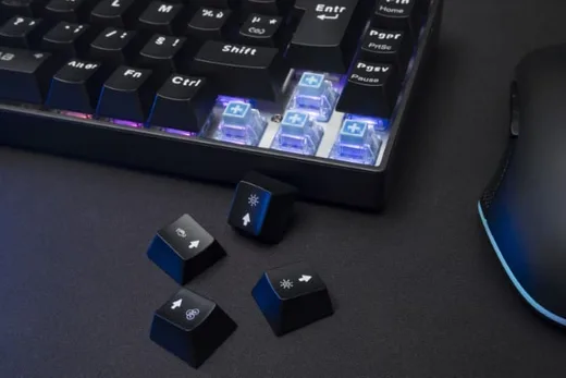 The G-LAB Keyz Titanium HE 65% - Magnétique - Filaire - RGB - Noir
