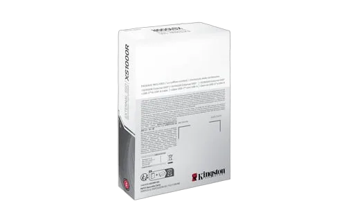 Kingston XS1000 Red USB-C 3.2 2To — vue 6