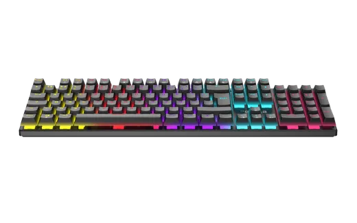 The G-LAB Keyz Radium - Full-Size - Membrane - Filaire - RGB - Noir — vue 3