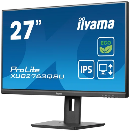 Iiyama ProLite XUB2763QSU-B1 - 27" QHD 100Hz IPS 2ms classe énergétique B Adaptive Sync