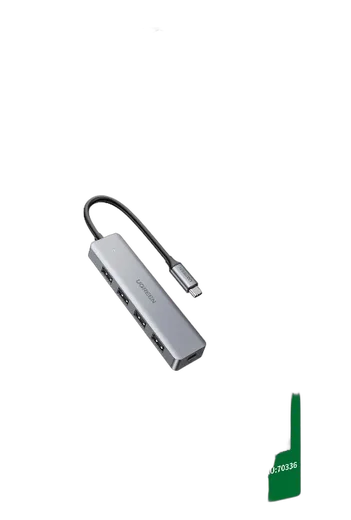 UGREEN 4 ports USB-C vers 4xUSB 3.0 A - 0.15m - Gris