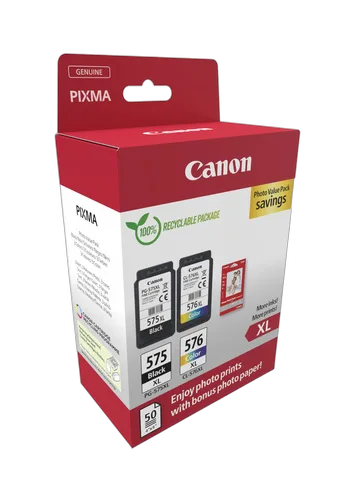 Canon Pack cartouches PG-575XL/CL-576XL