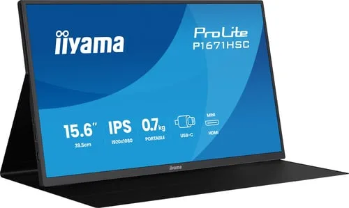 Iiyama ProLite P1671HSC-B1 - 15.6" FHD IPS USB-C avec Housse — vue 1
