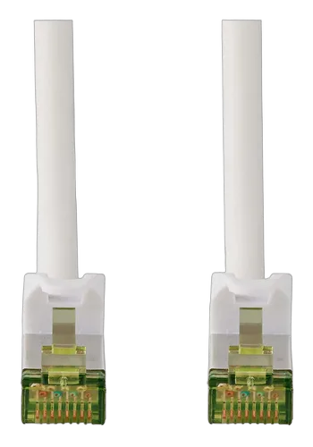 Nedis Câble RJ45 CAT7 S/FTP mâle/mâle - 0.50m - Blanc