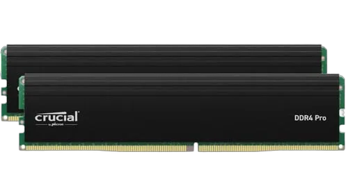 Crucial Pro DRAM Noir 32Go (2x16Go) DDR4 3200MHz — vue 1