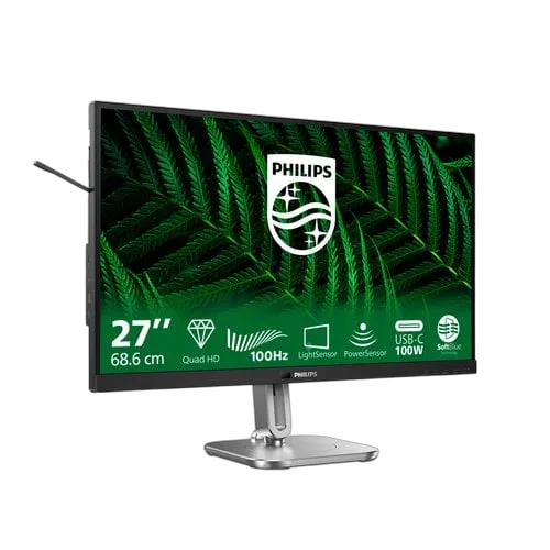 Philips 27B2G5601 - 27" QHD 100Hz IPS 4ms Adaptive Sync, vue 4
