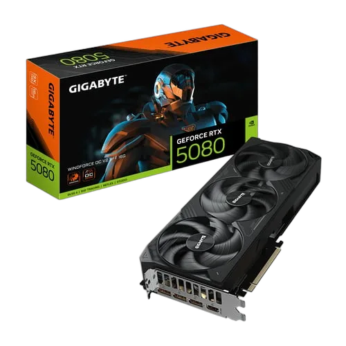 Gigabyte GeForce RTX 5080 WINDFORCE OC SFF 16G V2 — vue 1