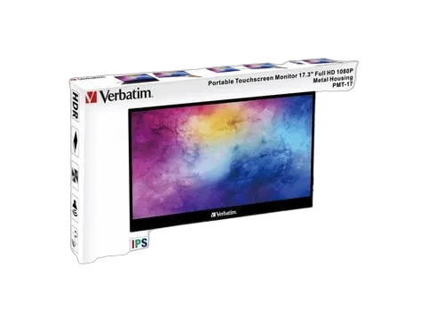 Verbatim PMT-17 Portable Touchscreen Monitor 17.3
