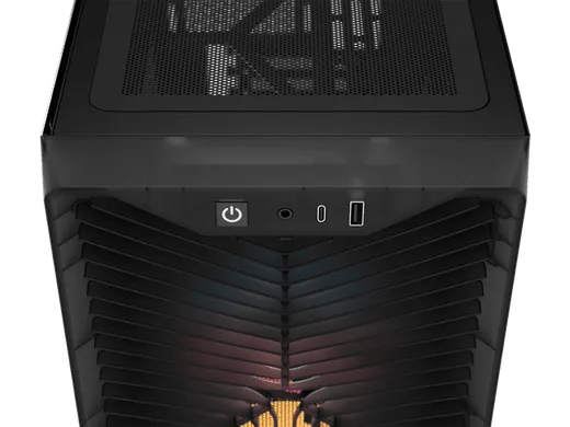 Corsair 3200D RS ARGB Smoke Noir + HX1000i SHIFT Noir