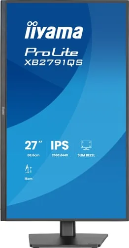 Iiyama Prolite XB2791QS-B1 - 27" QHD 75Hz IPS 1ms Pivot Adaptive Sync