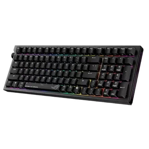 Asus ROG Strix Morph 96 - Mécanique - Sans-Fil - RGB - Noir
