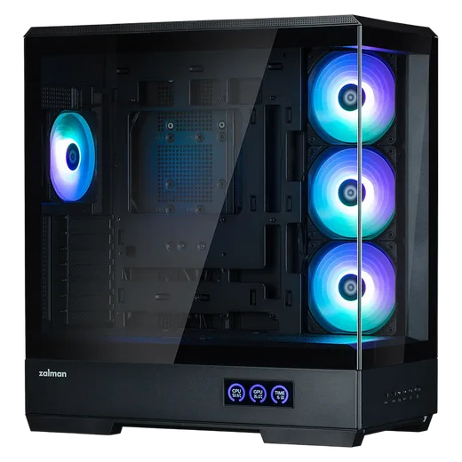 Zalman P50 DS RGB Noir - MT/Sans Alim/ATX