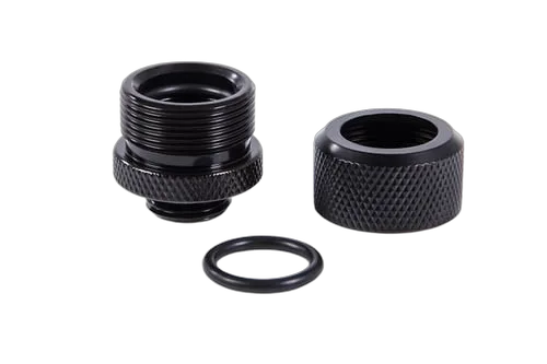 Alphacool Pack de 6 Fitting pour Tube rigide noir 14mm G1/4