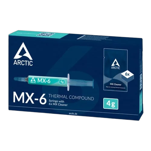 ARCTIC MX-6 Pâte Thermique avec nettoyant - 4g