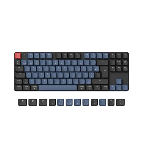 Keychron K1 PRO QMK RGB - Sans fil - 75% - Switch Marron