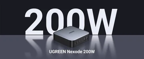 UGREEN Station de charge 6 ports - 200W - Noir/Gris
