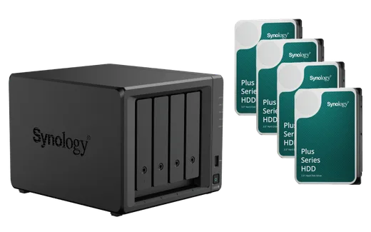 Synology DS925+ 4 Baies avec 4 Disques de 2To — vue 1