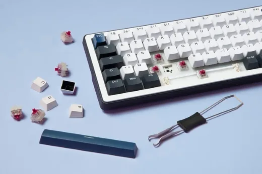 The G-LAB Keyz Elite 200 - 65% - Mécanique - Sans fil - RGB - Blanc